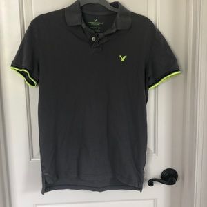 American Eagle Grey Polo